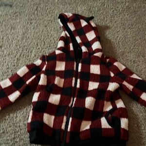 Rain deer zip up sweatshirt